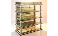 Parking Garage with Dust Cover Multi-Level Car Model Display Case Realistic Model Car Garage for Hobbyists, Shelf, Desk