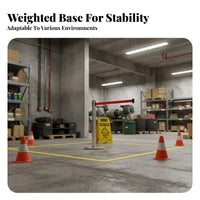 Retractable Belt Stanchion Stable and Anti-Tip Stainless Steel Queue Post Easy Installation Crowd Control Post with Belt for Banks, Airports, Stations