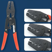 Labor-Saving Ratchet Crimping Plier Easy to Use Wire Connector Crimping Tool Automatic Rebound Wiring Pliers for Electronics Projects