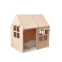 Pet Tent with Cushion Lightweight Pet House with Cushion Portable Bed for Cats