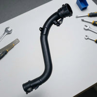 Direct Fit Turbo Inlet Pipe Improved Air Circulation Turbocharger Intake Hose Reinforced Parts Molded for Mechanics