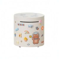 Currency Bank with Removable Bottom Cute Container Sturdy for Desk, Students