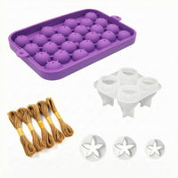 Grape and Strawberry Soap Form Kit Fruit Soap Form Hanging Loops