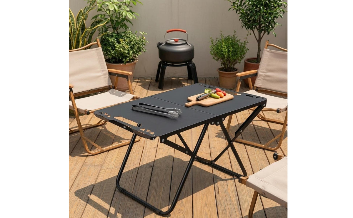 Stable Lightweight Camping Table Foldable Folding Camp Table Sturdy Construction Outdoor Gear for Picnic