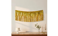Easy to Hang Tinsel Curtain Lightweight Shimmering Foil Fringe Garland Reusable