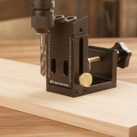 Pocket Hole Jig High Precision Woodworking Jig with Drill Guide Block Compact Tool Long-Lasting for Woodworkers