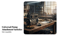 Petroleum Energy Hand Primer Universal Fit Energy Transfer Pump Head Reinforced Design