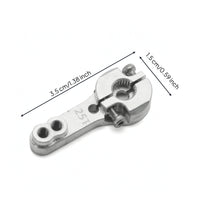 Metal 25T Servo Arm Compact Servo Arm with Split-Clamp Robust Low-Profile for Hobbyists