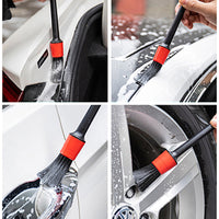 Car Interior Detailing Brush Set for Air Vent, Dashboard, and Crevice Cleaning