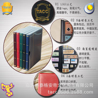 TACC Stamp Collection Album with Black Card Pages