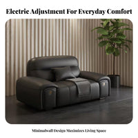 Electric Recliner with Speakers piano tile-patternboard-Inspired piano tile-pattern Backrest Living Room Furniture Power Reclining convertable Couch for Families, homeowners, Home Theater, Den
