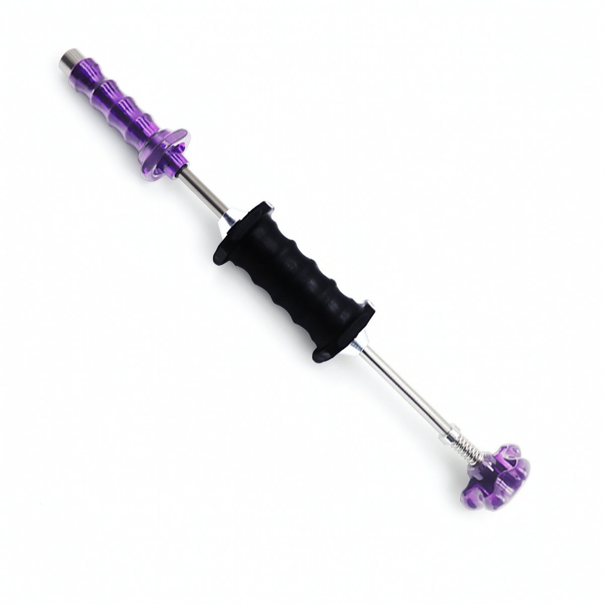 Auto Body Puller with Rubber Grip Easy to Use Spring Pull Professional Metal Surface Leveler Tool for Garage