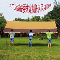 Outdoor Camping Tarp UV Protection Sunshade Rain Shelter for Beach Picnic BBQ