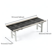Elevated Model Highway Overpass Textured Scale Model Bridge for Collectors