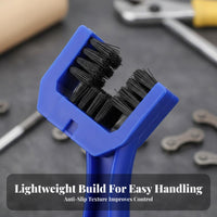 4 Pieces Bike Chain Cleaner Tool Set Multi-Purpose Brushes
