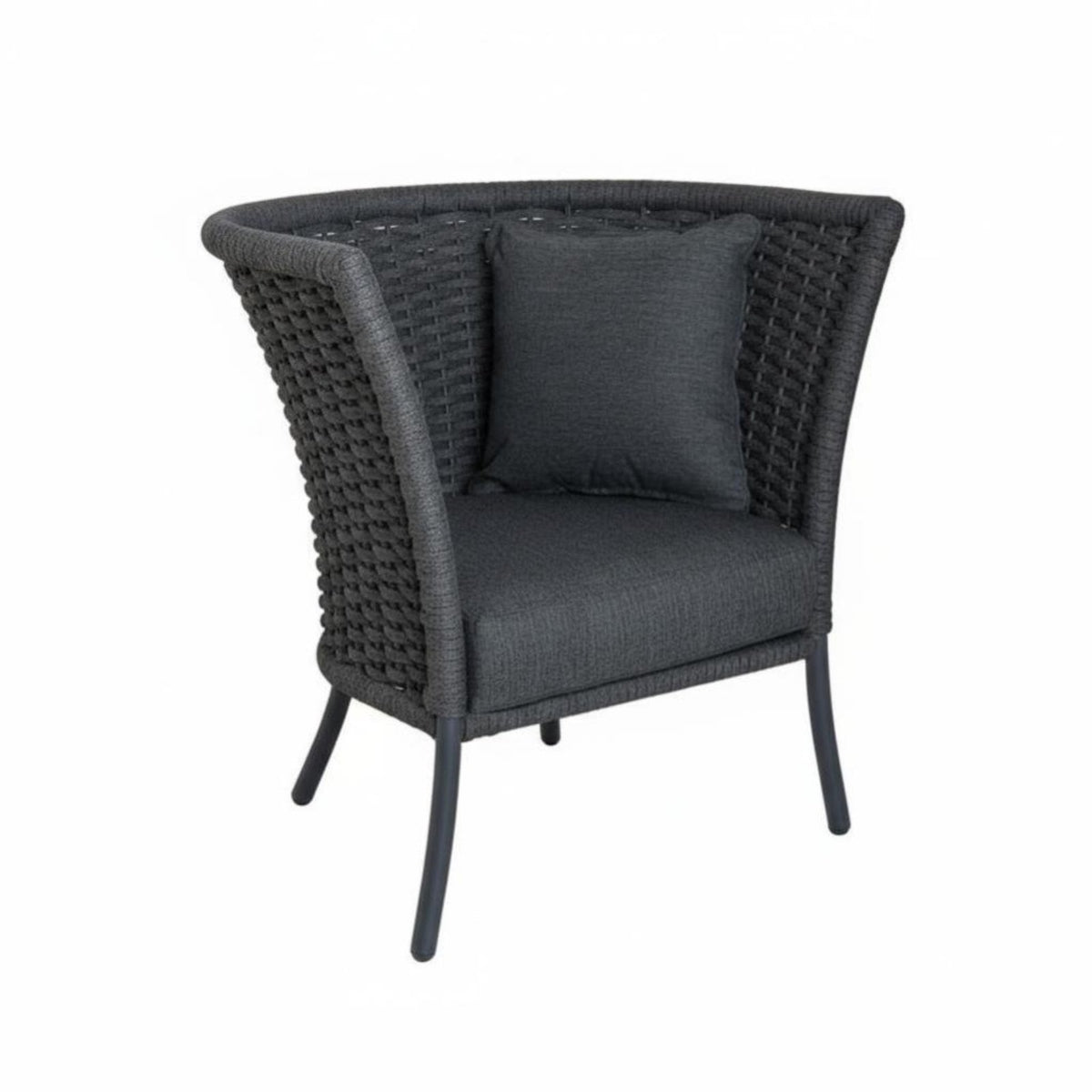 3 Pieces Waterresistant 3-Piece Woven Seating set sun-resistant 3 Piece Patio Seating Group Weather-Resistant Outdoor Furniture long-lasting Construction for Hotel Owners, Apartment Dwellers, Courtyard, Balcony, Garden, Porch