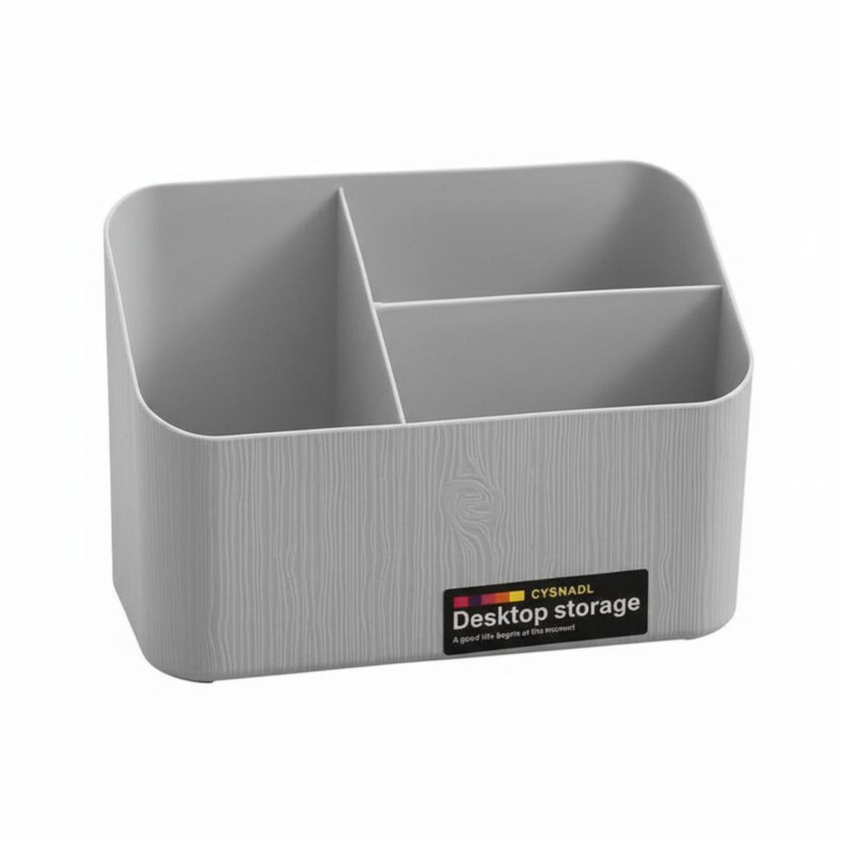 Multi-Compartment Tote with Handle Large Capacity Supply container for creative workspace