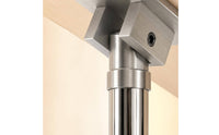 Steel Pole Ceiling Mount Rectangular Base Plate Dance Pole Mount Secure Fitness Equipment