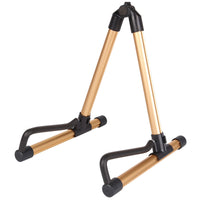 Triangular Guitar Stand Stable Guitar Stand with Padded Arms Space Saving for Artists, Home Rehearsal Stage