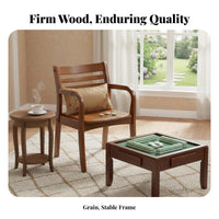 sturdy Wood Construction Highrear Dining Chair With armrestrests Wooden Frame armrestchair Traditional Design Indoor Seating Sturdy Build for Elderly, Students, Homeowners, Conference Room, Office, Study, Bedroom