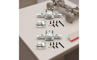 Front and Rear Axle Housing Set CNC-Machined RC Car Axle Housing Set Lightweight Upgrades Part for Hobbyists