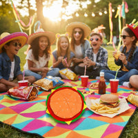 Creative Prop Hamburger Hat Funny Design Cartoon Quick-Service Cuisine Headpiece for Party