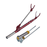 Adjustable Fishing Rod Holder with Ground Insert for Tackle Box