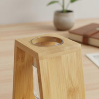 Modern Design Hydroponic Plant Stand Nordic Inspired Hydroponic Plant Vase Elegant Accent Minimalist Table Centerpiece Easy to Clean for Bookshelf
