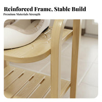 Space-Saving Vertical Shoe Rack Stable Construction Narrow Shoe Shelving Unit Easy Reach Slim Corner Shelving Unit Shelf Holds Taller Shoes for Students, Apartment Dwellers, Homeowners, Entryway, Hallway, Balcony, Dorm Room