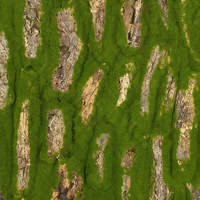 Artificial Moss Bark Roll for Pipe Decoration and Landscaping