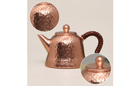 Copper Teapot Vintage Tea Pot Rustic for Collectors