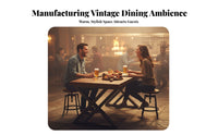 Industrial Aesthetic Trestle Dining Table Heavy-Duty Rectangular Trestle Table Sturdy Support Commercial Furniture Stable Construction for Restaurant Owners, Families, Homeowners, Bar, Kitchen, Home, Office
