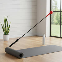 Golf Swing Training Stick Portable Golf Grip Coach Long-Lasting Rubber Head Swing Stick for Beginners, Practice Range