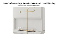 Light Luxury Design Single Clothing Valet unobstructedstanding Clothes Stand Minimalist Garment Rack Multi-Functional for Homeowners, Renters, Adults, Bedroom, wardrobe area, Entryway, Hallway