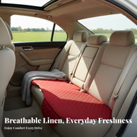 Backless Single-Piece Car pad Universal Fit Seat Pad Breathable Non-Slip Backing for SUV, frequent Commuting, highway Trips