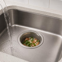 Arched Handle Mesh Sink Strainer Metal Rim Mesh Sink Basket Rustproof Kitchen Hardware Round