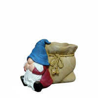 Resin Garden Gnome Figurine, Faceless Elf Cartoon Decor for Yard, Patio, Home