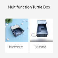 Turtle Enclosure with Basking Terrace, Tortoise Habitat