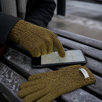 Women's Australian 100% Wool Blend Fingerless Touchscreen Gloves