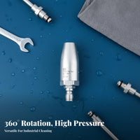 1/4 Inch Quick Connect Nozzle Resistant High Pressure Washer Nozzle Construction Stainless Steel Tip for DIY Enthusiasts