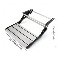 Manual RV Step Aluminum Retractable Rv Step Heavy-Duty for Recreational Vehicle, Motorhome