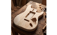 ST Guitar Body Lightweight DIY Guitar Body Personalized for Luthiers