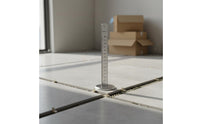 Tile Height Leveling Tool Material Floor Tile Leveling Ruler Thickened Wide Base Tiler Height Ruler for Tilers, Home Renovation