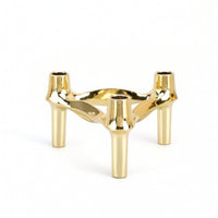 Candle Holder with Three Cups Modern Decor Elegant for Hotel