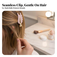 Celestial Feathered Barrette No-Wrinkle Celestial Feathered Hair Barrette Feathered Hair Pin Cute Design Side Bangs Barrette