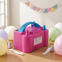 110-120V Electric Balloon Pump Multiple Nozzles Balloon Air Pump Compact