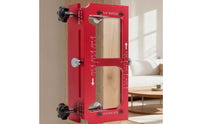 Door Hinge Jig Adjustable Door Lock Installation Kit Professional Results Hardware Tool for Carpentry