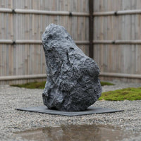 Fiberglass Landscape Rock Weather Resistant Realistic Landscape Rock Resin Garden Boulder Low Maintenance Artificial Stone