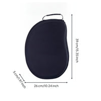 Lyre Instrument Carrying Case Portable Lyre Case Zippered Harp Bag with Handle for Students, Music Lessons