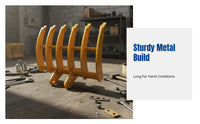 Excavator Rake Attachment, Multi-Tooth, Soil Loosening, Land Clearing